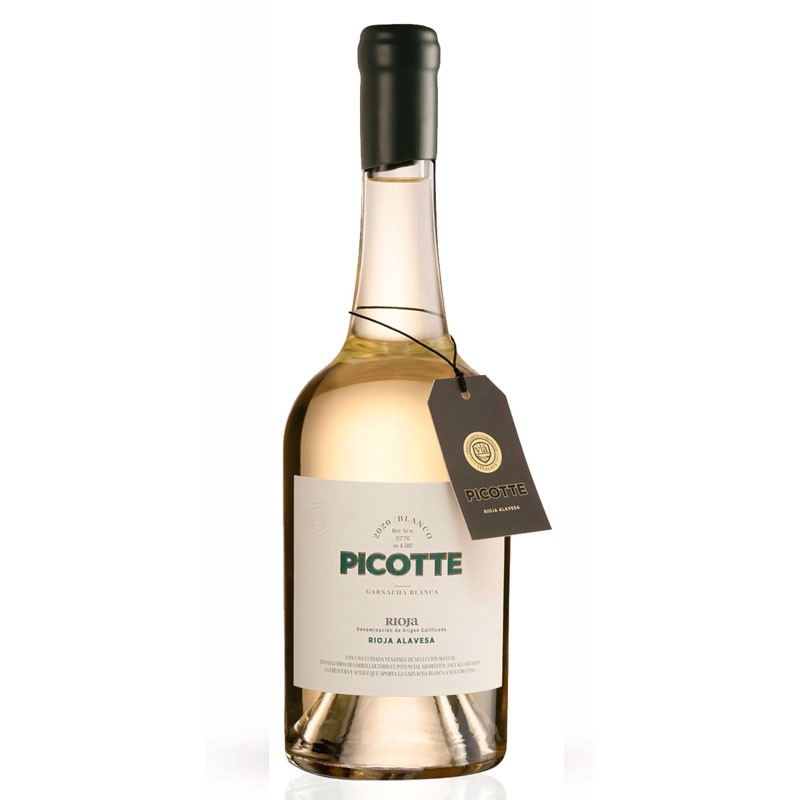 Arabarte Picotte Blanco Botella 75 CL 6 BOTELLAS