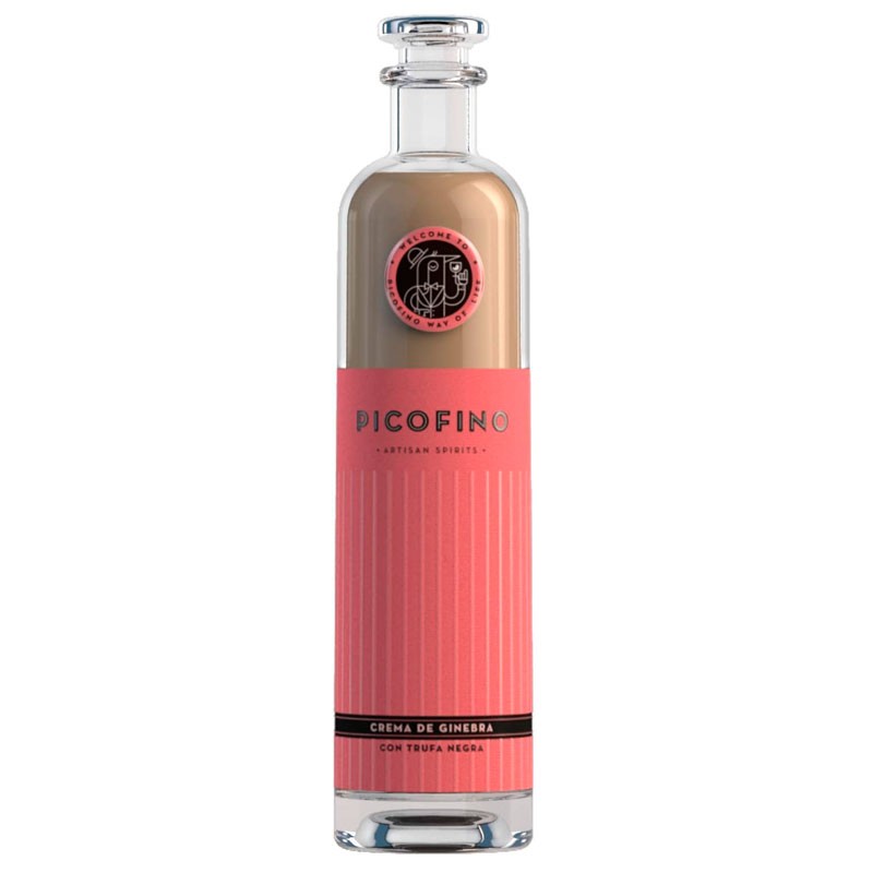 PICOFINO CREMA GIN CON TRUFA NEGRA 0,75 1 UNIDAD