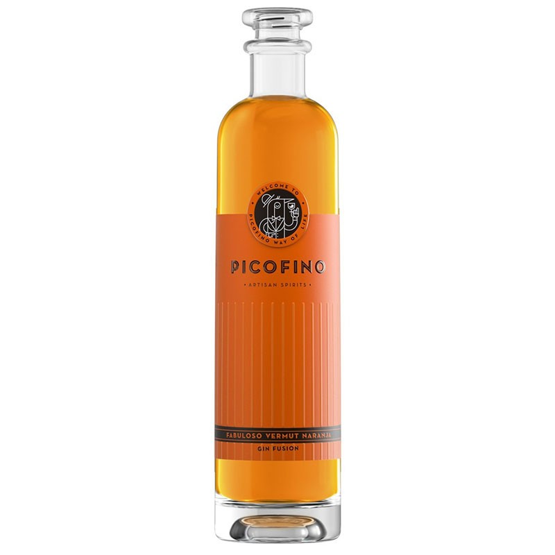 PICOFINO VERMUT NARANJA GIN FUSION 0.75 1 UNIDAD