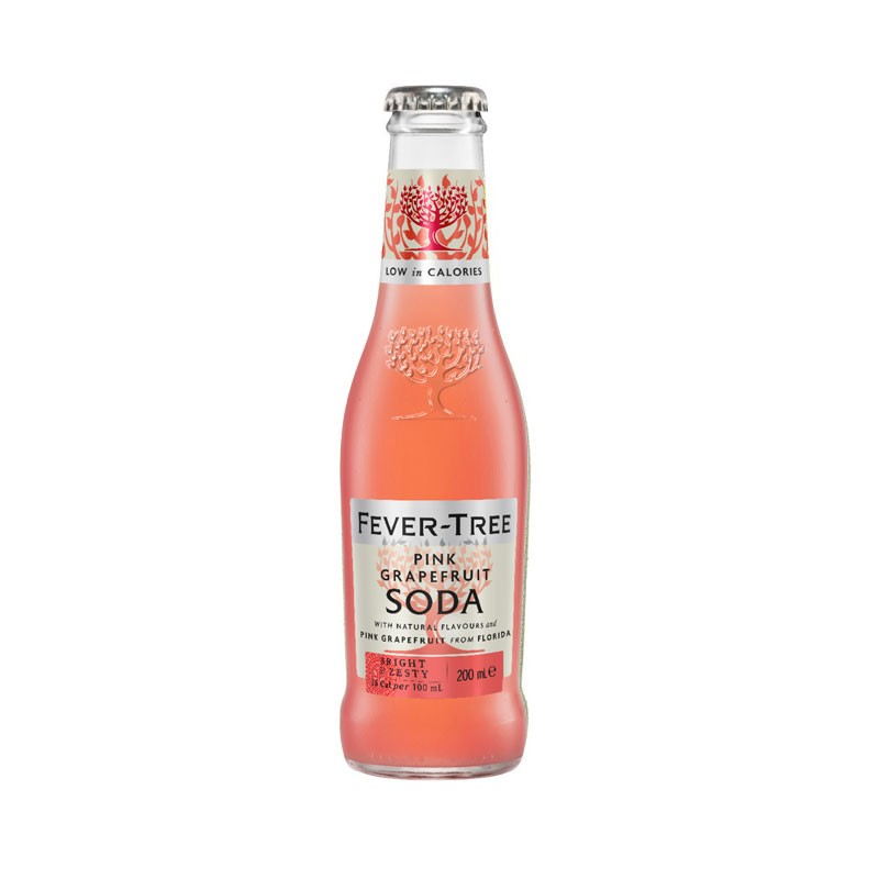 FEVER TREE  PINK GRAPEFRUIT TONIC WATER RET 200 ML 24 UNIDADES