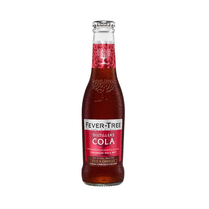 FEVER TREE  DISTILLERS COLA TONIC WATER RET 200 ML 24 UNIDADES