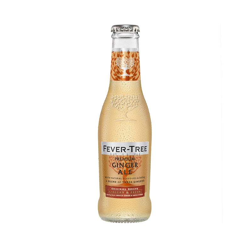 FEVER TREE GINGER ALE TONIC WATER RET 200 ML 24 UNIDADES