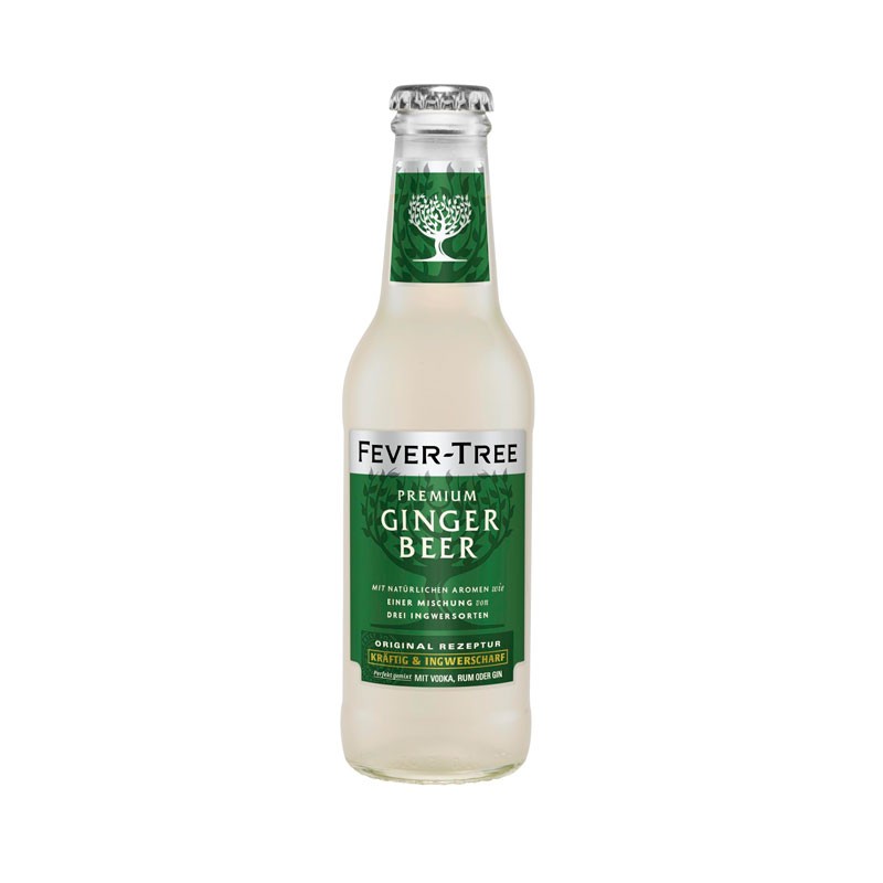 FEVER TREE GINGER BEER TONIC WATER RET 200 ML 24 UNIDADES