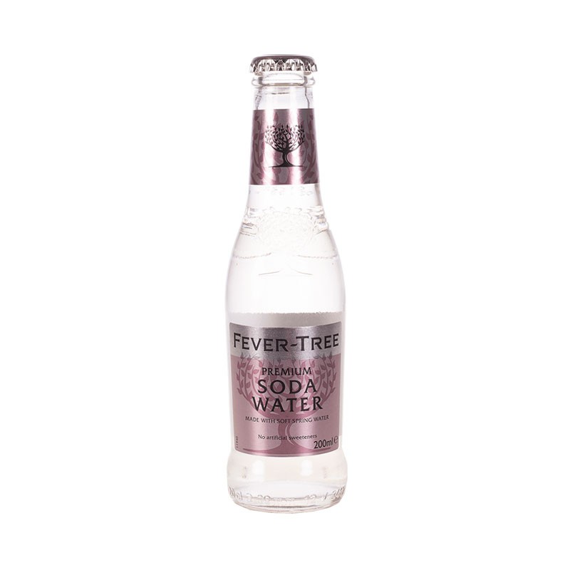 FEVER TREE SODA WATER TONIC WATER RET 200 ML 24 UNIDADES